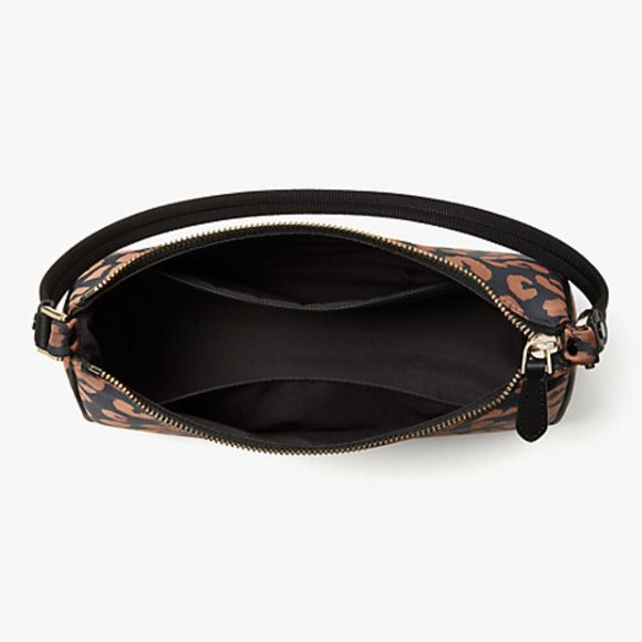 Kate Spade New York Sam Leopard Animal Print Small Shoulder Bag NWT - Picture 2 of 6